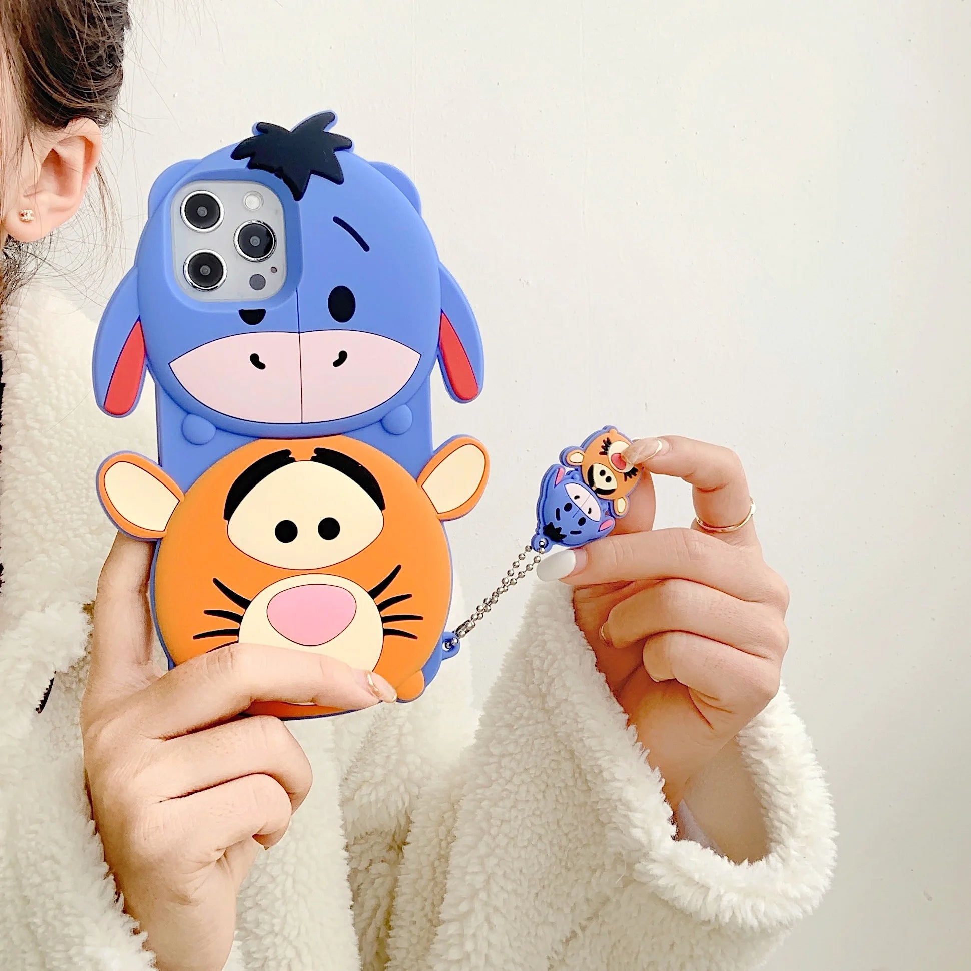 3D Cartoon Disney Patterned Soft Silicone Phone Case - AKM CASE|iPhone Case & Accesories Worldwide