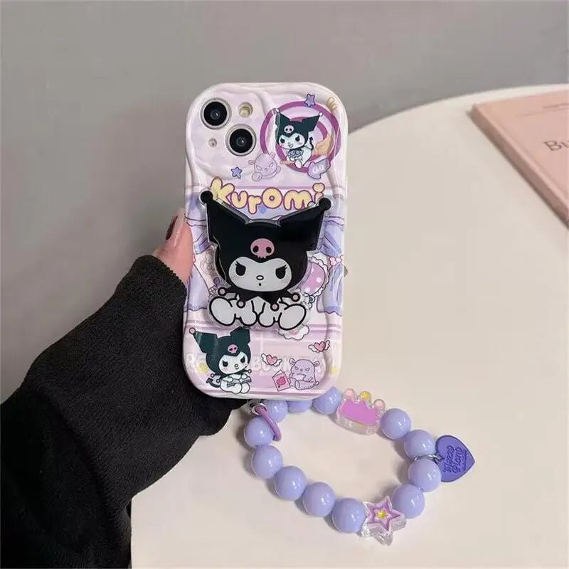 Kuromi Hello Kitty Bracelet Phone Case for iPhone 16/15/14/13 - AKM CASE|iPhone Case & Accesories Worldwide