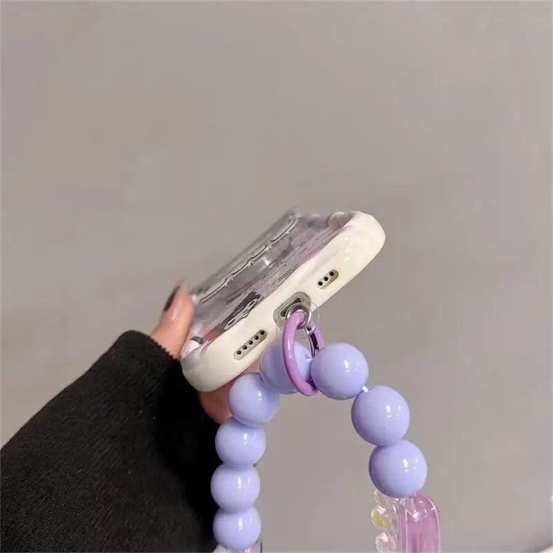 Kuromi Hello Kitty Bracelet Phone Case for iPhone 16/15/14/13 - AKM CASE|iPhone Case & Accesories Worldwide