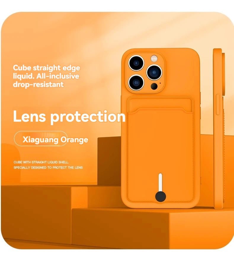 Mobile Phone Case with Card Slot for iPhone 11–16 Series - AKM CASE|iPhone Case & Accesories Worldwide