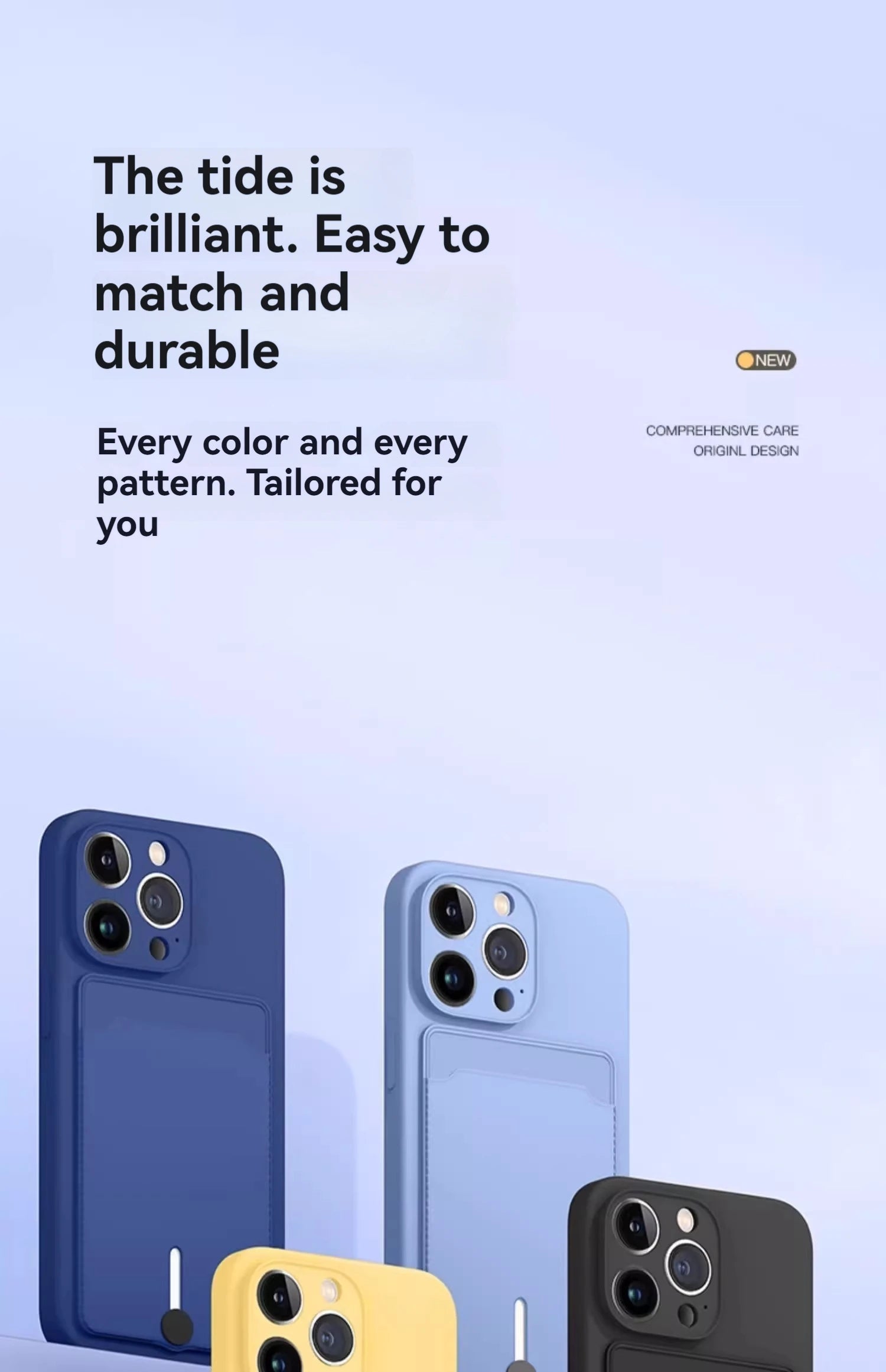 Mobile Phone Case with Card Slot for iPhone 11–16 Series - AKM CASE|iPhone Case & Accesories Worldwide