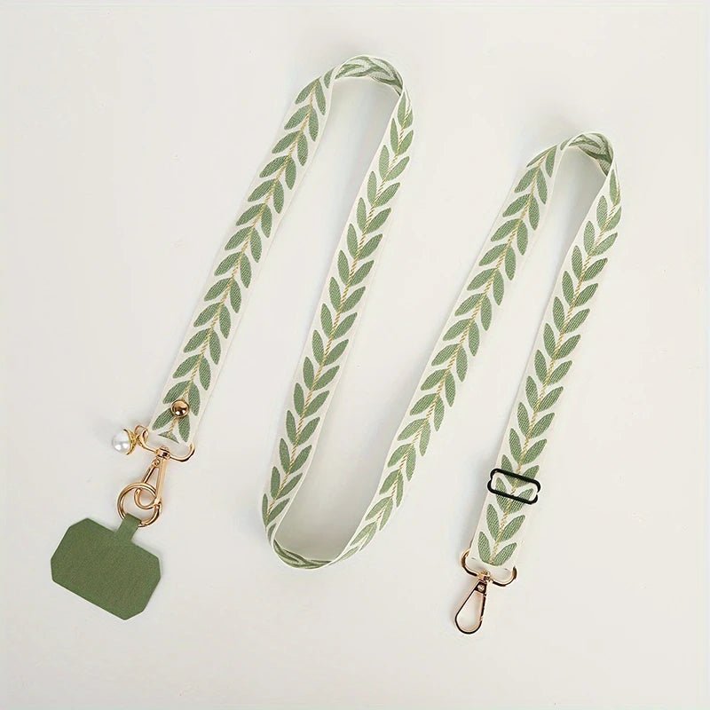 Universal Adjustable Mobile Phone Lanyard Crossbody Single Shoulder Neck Strap Pearl Pendant Hanging Anti Loss Rope - AKM CASE|iPhone Case & Accesories Worldwide