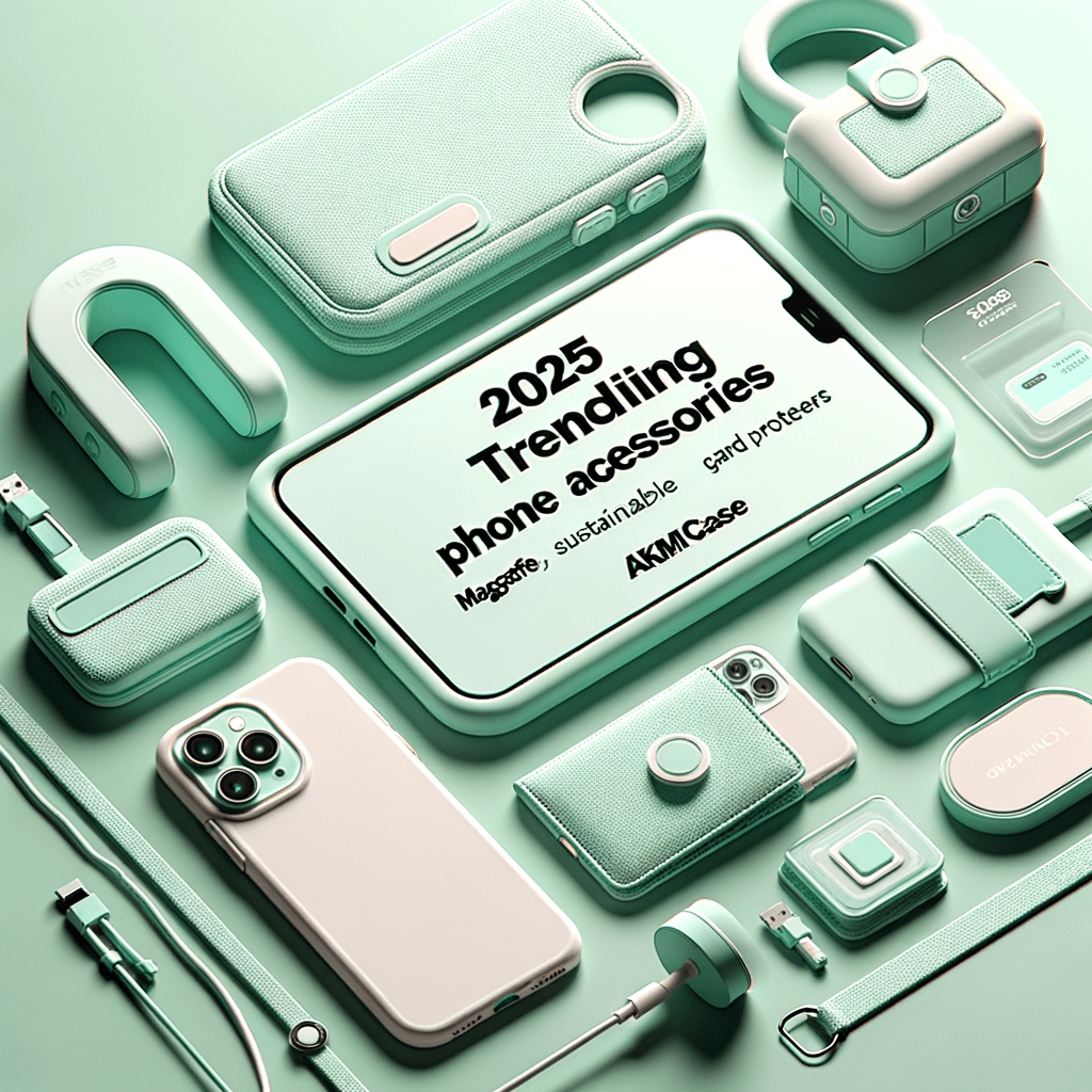 Top Phone Accessories Trends for 2025 - AKM CASE｜iPhone Case & Accesories Worldwide