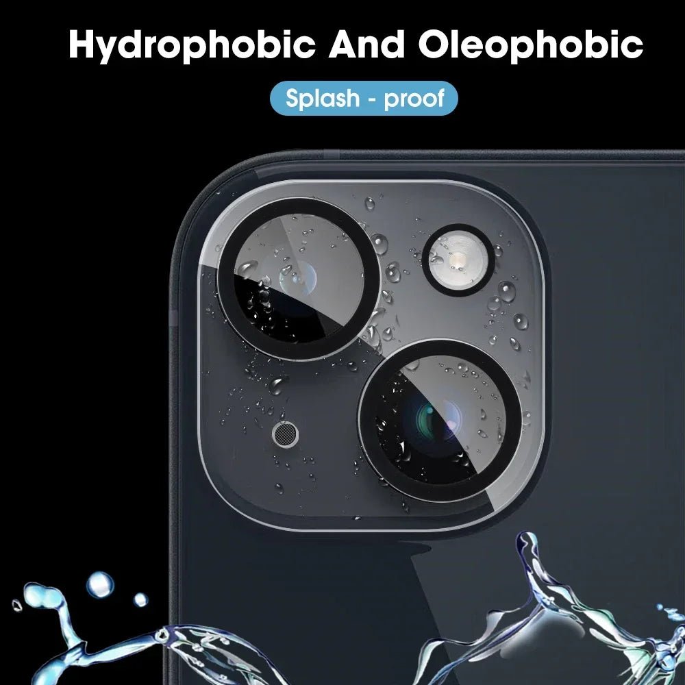 1 - 5Pcs Tempered Glass for iPhone Camera Lens Protector Black Circle Protective Lens Film Cover - AKM CASE｜iPhone Case & Accesories Worldwide