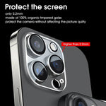 1 - 5Pcs Tempered Glass for iPhone Camera Lens Protector Black Circle Protective Lens Film Cover - AKM CASE｜iPhone Case & Accesories Worldwide
