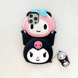 3D Cartoon Disney Patterned Soft Silicone Phone Case - AKM CASE｜iPhone Case & Accesories Worldwide