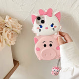 3D Cartoon Disney Patterned Soft Silicone Phone Case - AKM CASE｜iPhone Case & Accesories Worldwide