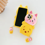 3D Cartoon Disney Patterned Soft Silicone Phone Case - AKM CASE｜iPhone Case & Accesories Worldwide