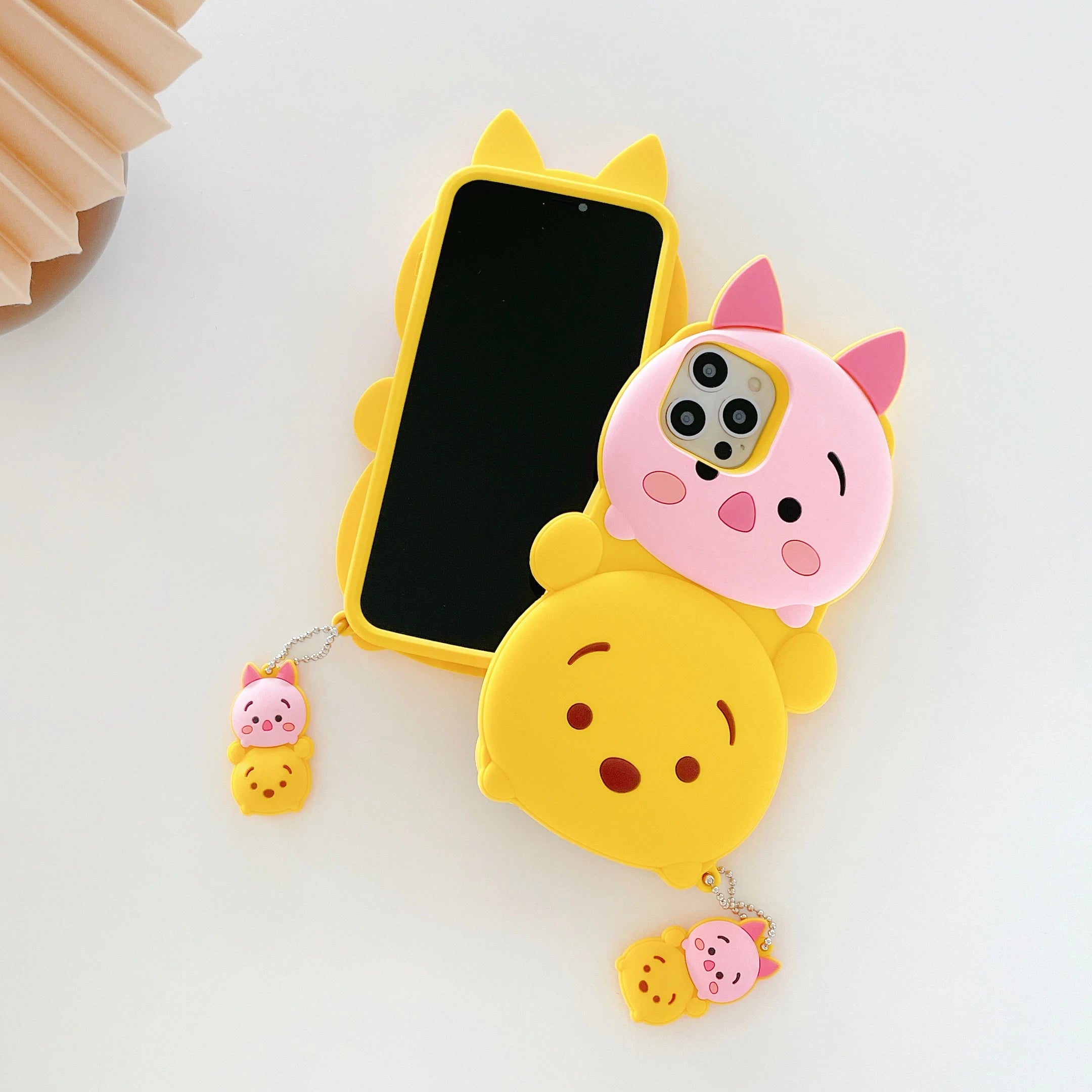 3D Cartoon Disney Patterned Soft Silicone Phone Case - AKM CASE｜iPhone Case & Accesories Worldwide