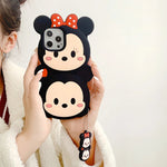 3D Cartoon Disney Patterned Soft Silicone Phone Case - AKM CASE｜iPhone Case & Accesories Worldwide