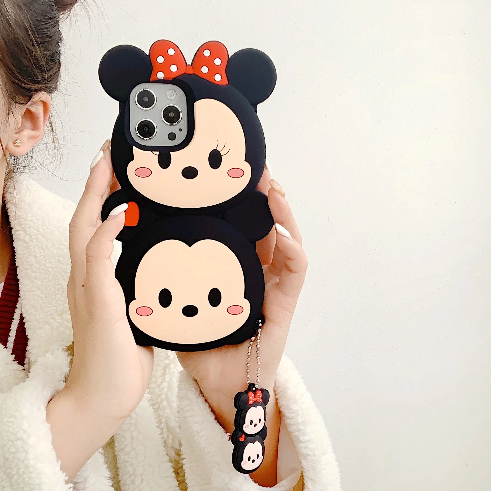 3D Cartoon Disney Patterned Soft Silicone Phone Case - AKM CASE｜iPhone Case & Accesories Worldwide