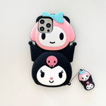 3D Cartoon Disney Patterned Soft Silicone Phone Case - AKM CASE｜iPhone Case & Accesories Worldwide