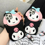 3D Cartoon Disney Patterned Soft Silicone Phone Case - AKM CASE｜iPhone Case & Accesories Worldwide