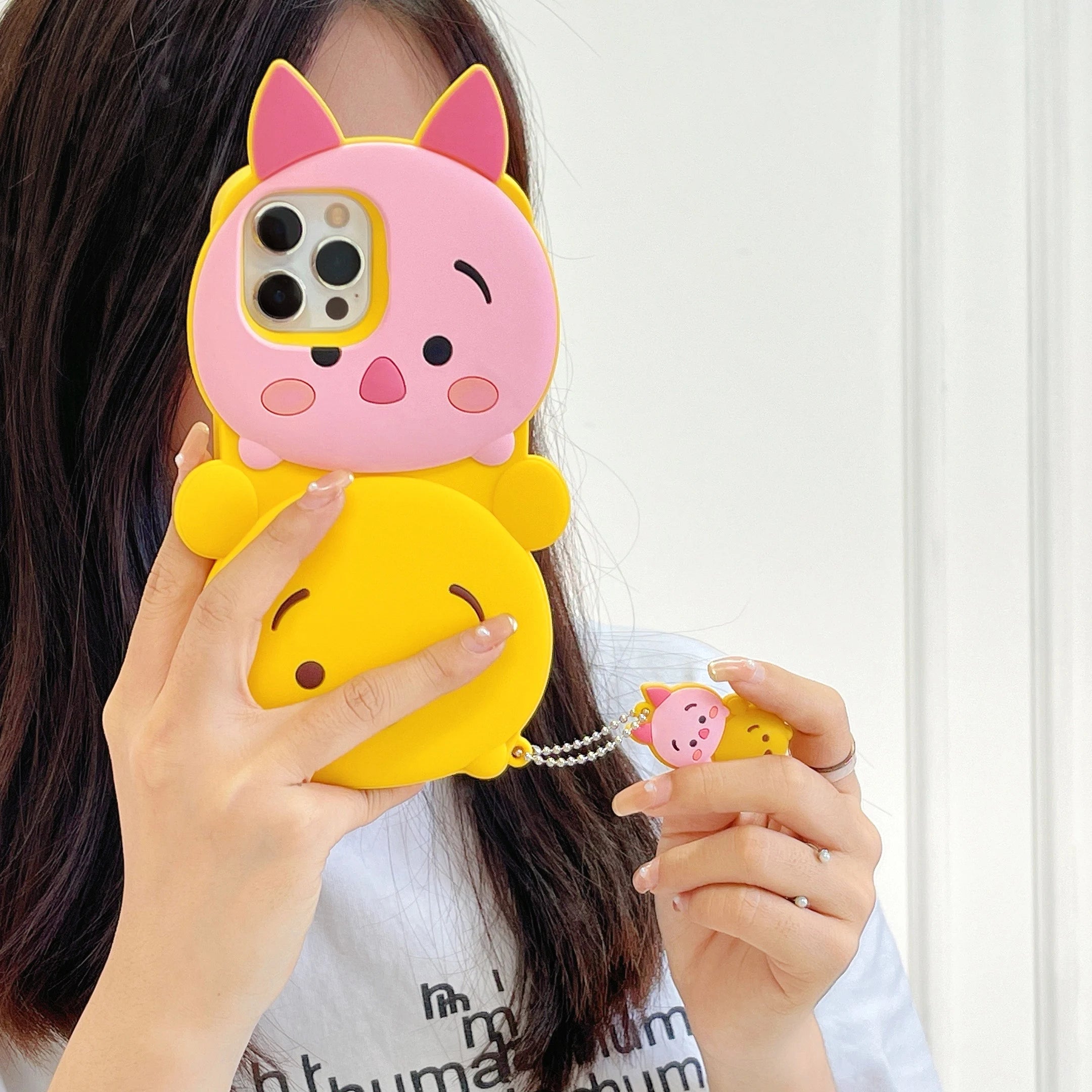 3D Cartoon Disney Patterned Soft Silicone Phone Case - AKM CASE｜iPhone Case & Accesories Worldwide