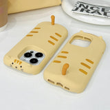 3D Cat Tail Silicone Phone Case for iPhone 16 Pro Max, 13 - 15 - AKM CASE｜iPhone Case & Accesories Worldwide