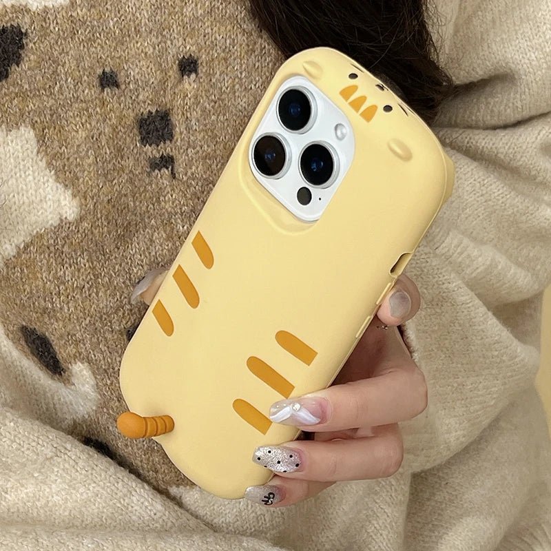 3D Cat Tail Silicone Phone Case for iPhone 16 Pro Max, 13 - 15 - AKM CASE｜iPhone Case & Accesories Worldwide