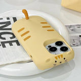 3D Cat Tail Silicone Phone Case for iPhone 16 Pro Max, 13 - 15 - AKM CASE｜iPhone Case & Accesories Worldwide