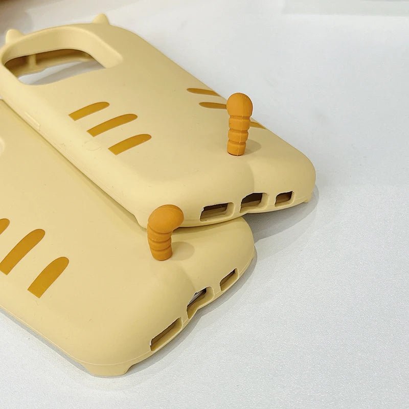3D Cat Tail Silicone Phone Case for iPhone 16 Pro Max, 13 - 15 - AKM CASE｜iPhone Case & Accesories Worldwide
