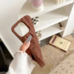 3D Chocolate Ice Cream Mickey Phone Case Funny Soft Silicone Cover - AKM CASE｜iPhone Case & Accesories Worldwide