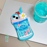 3D Cute Cherry Ice Cream Silicone Case for iPhone 11 - 15 Pro Max - AKM CASE｜iPhone Case & Accesories Worldwide