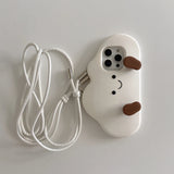 3D Cute Cloud Cartoon Phone Case for iPhone 16/15/14/13/12 Pro Max - AKM CASE｜iPhone Case & Accesories Worldwide