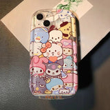 3D Love Heart Kuromi Sanrio Hello Kitty TPU Case for iPhone 6s-15 Models - MINISO - AKM CASE｜iPhone Case & Accesories Worldwide