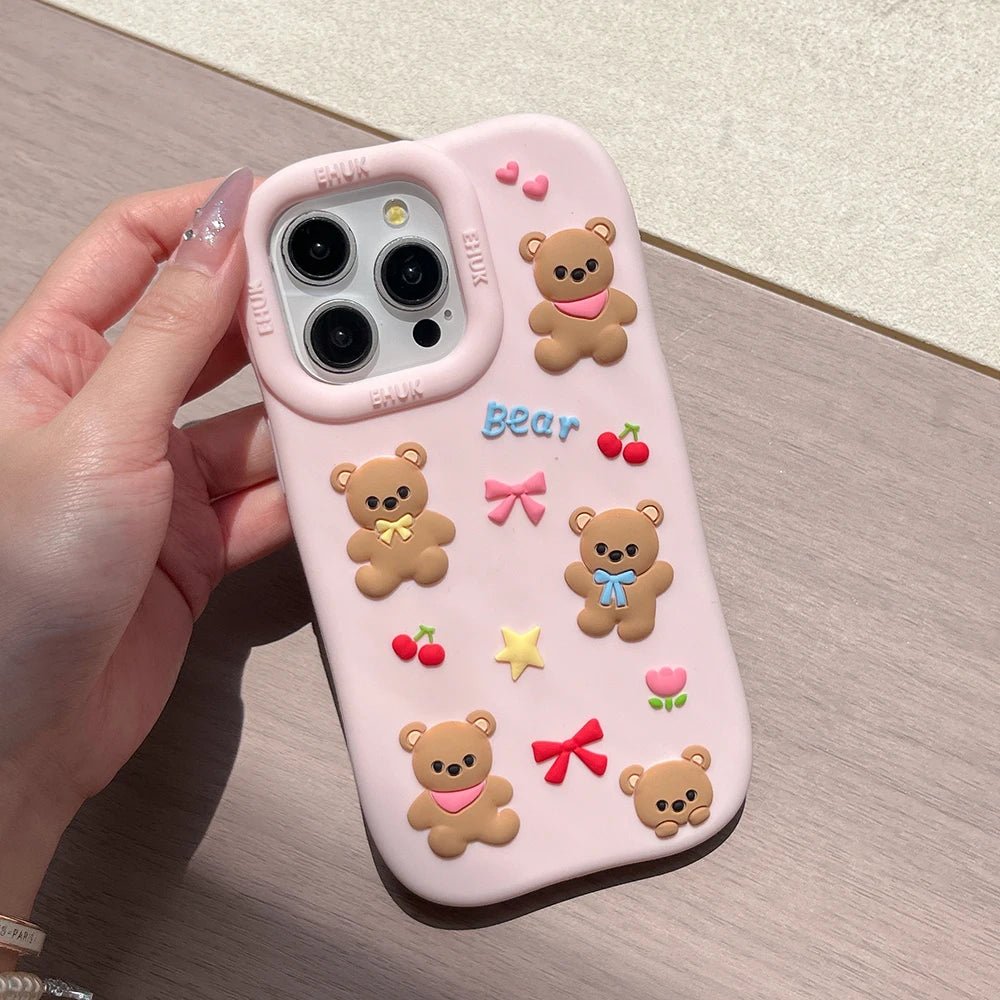 3D Love Heart Kuromi Sanrio Hello Kitty TPU Case for iPhone 6s - 15 Models - MINISO - AKM CASE｜iPhone Case & Accesories Worldwide