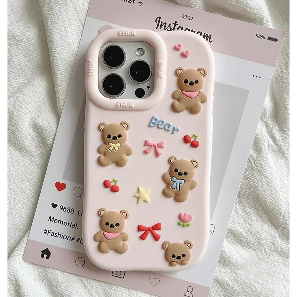 3D Love Heart Kuromi Sanrio Hello Kitty TPU Case for iPhone 6s - 15 Models - MINISO - AKM CASE｜iPhone Case & Accesories Worldwide