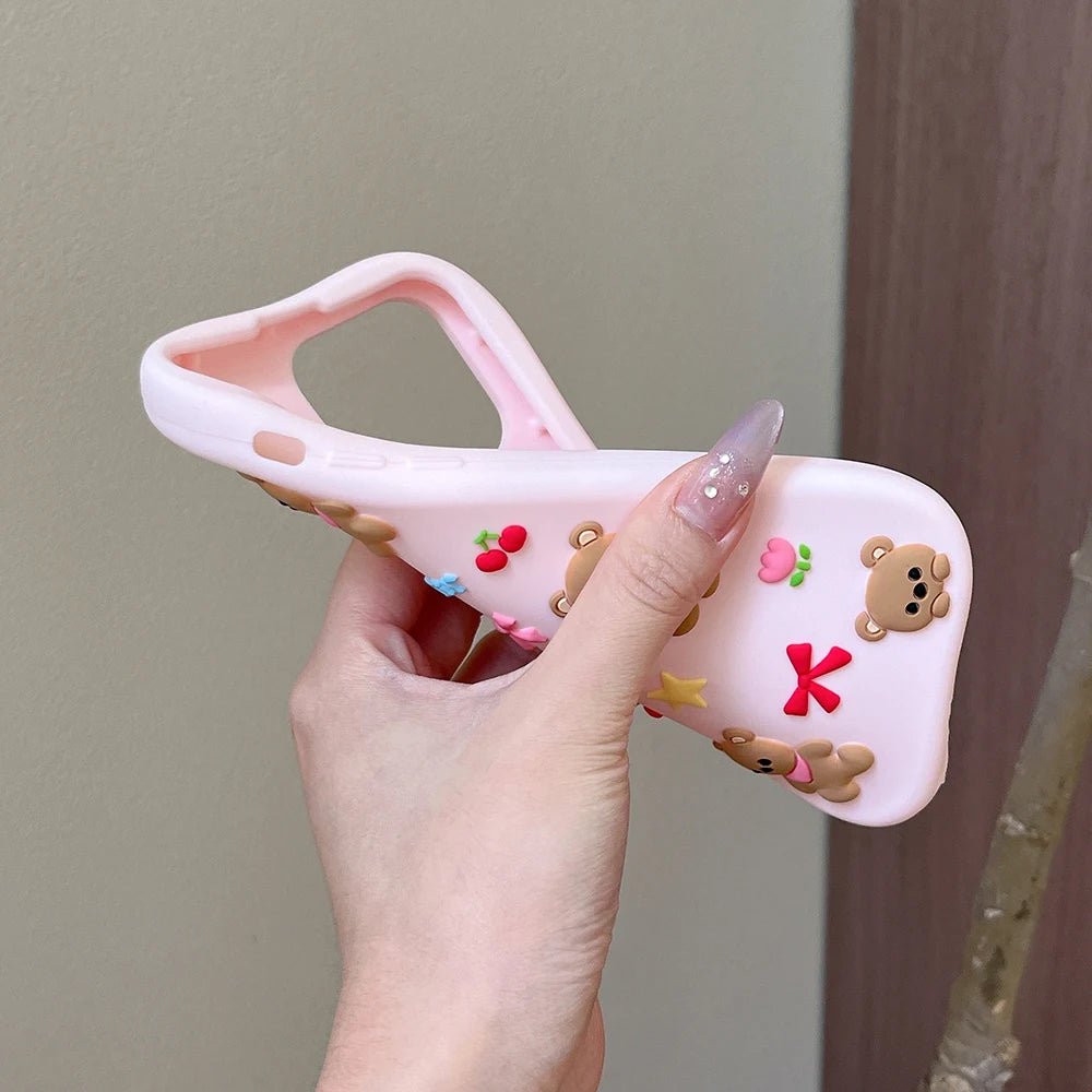 3D Love Heart Kuromi Sanrio Hello Kitty TPU Case for iPhone 6s - 15 Models - MINISO - AKM CASE｜iPhone Case & Accesories Worldwide