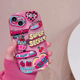 3D Love Heart Kuromi Sanrio Hello Kitty TPU Case for iPhone 6s-15 Models - MINISO - AKM CASE｜iPhone Case & Accesories Worldwide