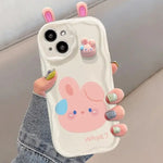 3D Rabbit Frog Bear Wave Case for iPhone 16/15/14/13/12/11/X/8/7 - AKM CASE｜iPhone Case & Accesories Worldwide