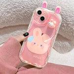 3D Rabbit Frog Bear Wave Case for iPhone 16/15/14/13/12/11/X/8/7 - AKM CASE｜iPhone Case & Accesories Worldwide