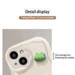 3D Rabbit Frog Bear Wave Case for iPhone 16/15/14/13/12/11/X/8/7 - AKM CASE｜iPhone Case & Accesories Worldwide