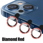 3Pcs Metal Lens Protector Glass for iPhone - AKM CASE｜iPhone Case & Accesories Worldwide