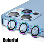 3Pcs Metal Lens Protector Glass for iPhone - AKM CASE｜iPhone Case & Accesories Worldwide