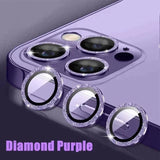 3Pcs Metal Lens Protector Glass for iPhone - AKM CASE｜iPhone Case & Accesories Worldwide