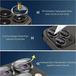 3Pcs Metal Lens Protector Glass for iPhone - AKM CASE｜iPhone Case & Accesories Worldwide