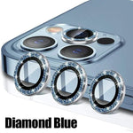 3Pcs Metal Lens Protector Glass for iPhone - AKM CASE｜iPhone Case & Accesories Worldwide
