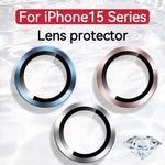 3Pcs Metal Lens Protector Glass for iPhone - AKM CASE｜iPhone Case & Accesories Worldwide