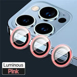 3Pcs Metal Lens Protector Glass for iPhone - AKM CASE｜iPhone Case & Accesories Worldwide