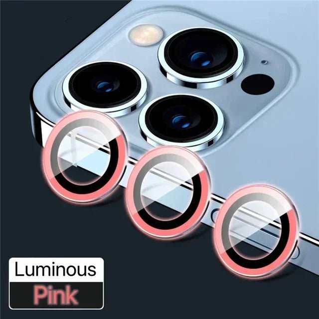 3Pcs Metal Lens Protector Glass for iPhone - AKM CASE｜iPhone Case & Accesories Worldwide