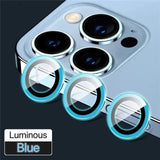 3Pcs Metal Lens Protector Glass for iPhone - AKM CASE｜iPhone Case & Accesories Worldwide