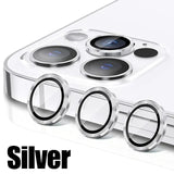 3Pcs Metal Lens Protector Glass for iPhone - AKM CASE｜iPhone Case & Accesories Worldwide