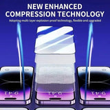 3Pcs Oleophobic Coating Dust Free Easy Installation Screen Protector For IPhone - AKM CASE｜iPhone Case & Accesories Worldwide