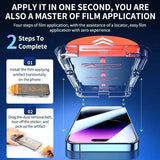 3Pcs Oleophobic Coating Dust Free Easy Installation Screen Protector For IPhone - AKM CASE｜iPhone Case & Accesories Worldwide