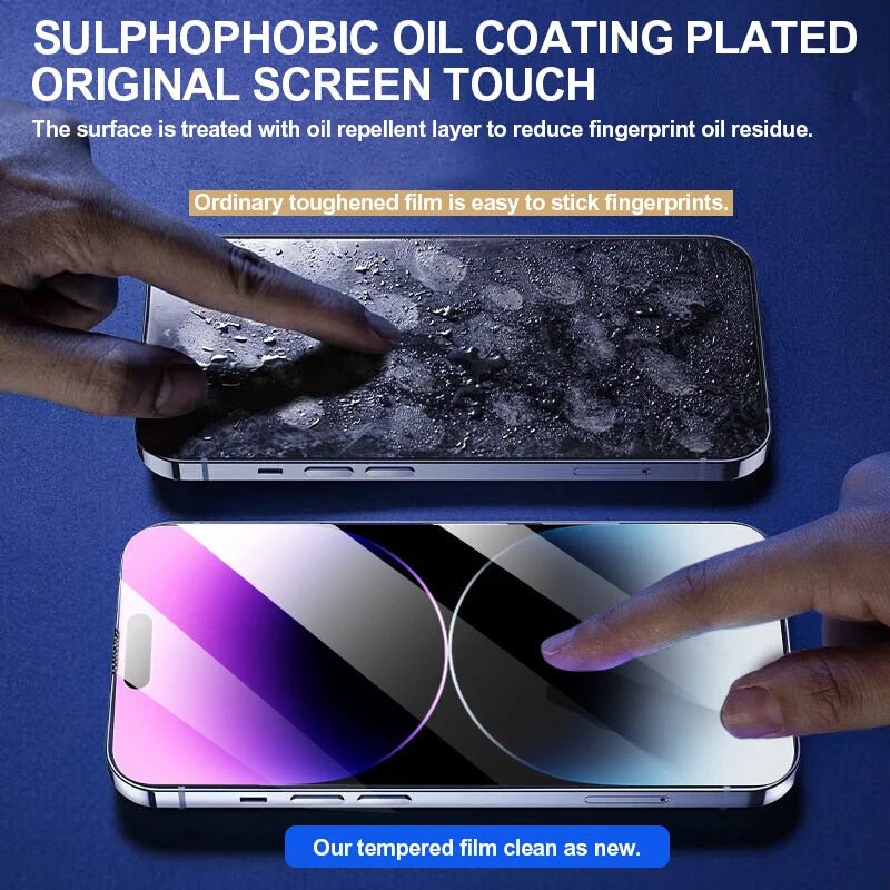 3Pcs Tempered Glass Screen Protector For iPhone - AKM CASE｜iPhone Case & Accesories Worldwide