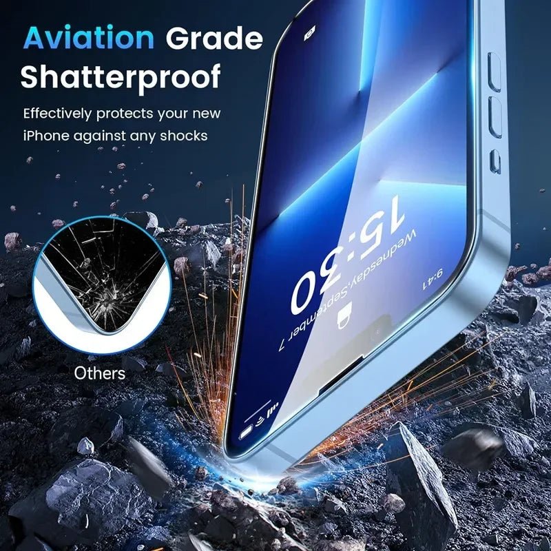 5Pcs Tempered Glass Screen Protector For IPhone Protective Glass - AKM CASE｜iPhone Case & Accesories Worldwide