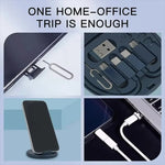 60W Universal Charging Cable Kit with Storage Box USB C to Micro USB to IOS Fast Charger Cord - AKM CASE｜iPhone Case & Accesories Worldwide