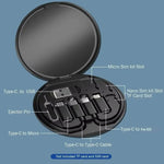 60W Universal Charging Cable Kit with Storage Box USB C to Micro USB to IOS Fast Charger Cord - AKM CASE｜iPhone Case & Accesories Worldwide