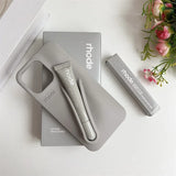 With Box Lipstick Rhode Phone Case for iPhone Makeup Lip Gloss Holder Silicone Back Cover
